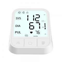AOJ-30C高清大屏电子血压计血压&脉搏监测（白色）